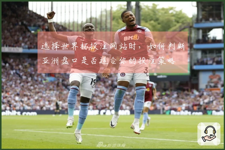 选择世界杯投注网站时，如何判断亚洲盘口是否适合你的投注策略