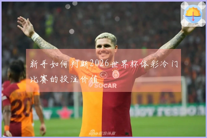 新手如何判断2026世界杯体彩冷门比赛的投注价值
