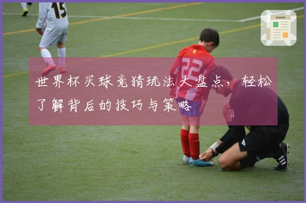 世界杯买球竞猜玩法大盘点，轻松了解背后的技巧与策略