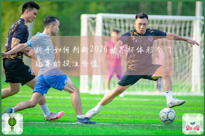 新手如何判断2026世界杯体彩冷门比赛的投注价值